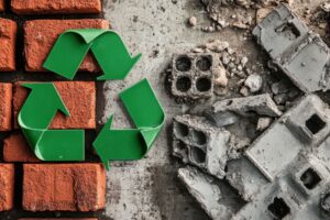 déchets briques